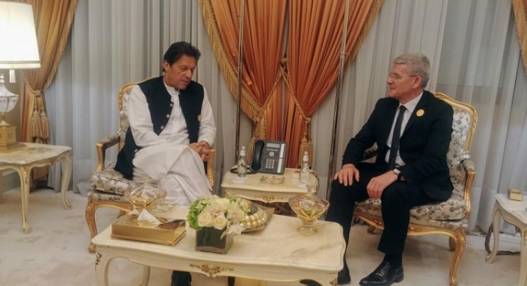 Džaferović razgovarao s premijerom Pakistana i zamjenicom premijera Malezije