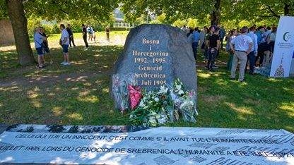 Ženeva: 25. godišnjica genocida u Srebrenici obilježena na plato ispred UN-a