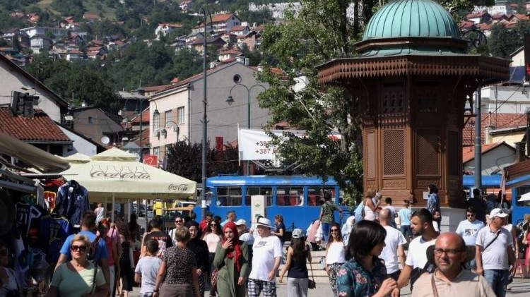 BiH za osam mjeseci posjetilo 83 posto više turista nego lani