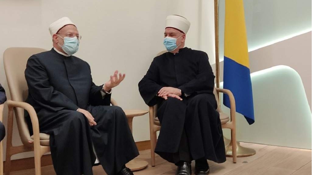 Egipatski muftija stigao u zvaničnu posjetu Islamskoj zajednici u BiH