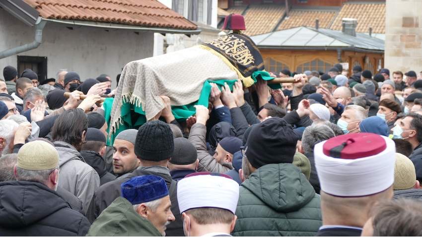 Sarajevo: Klanjana dženaza Salih-ef. Ibriševiću