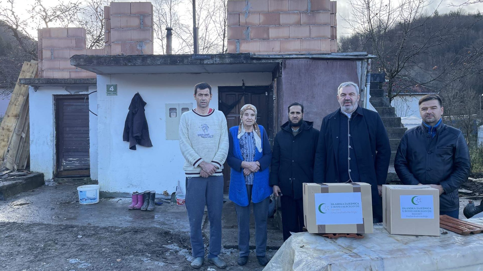 Islamska zajednica pomaže gradnju sprata i krova kuće porodici Sokolović