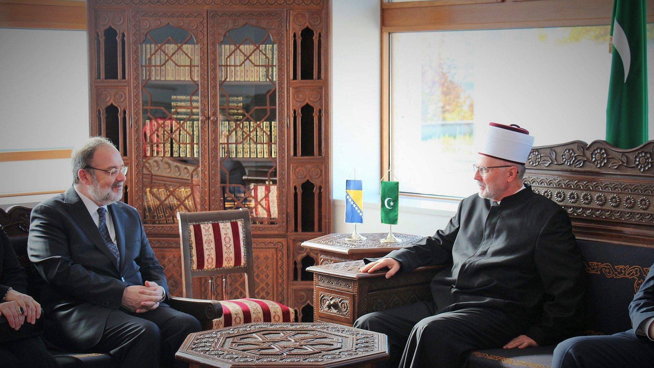 Bivši turski reis posjetio Rijaset Islamske zajednice u Bosni i Hercegovini