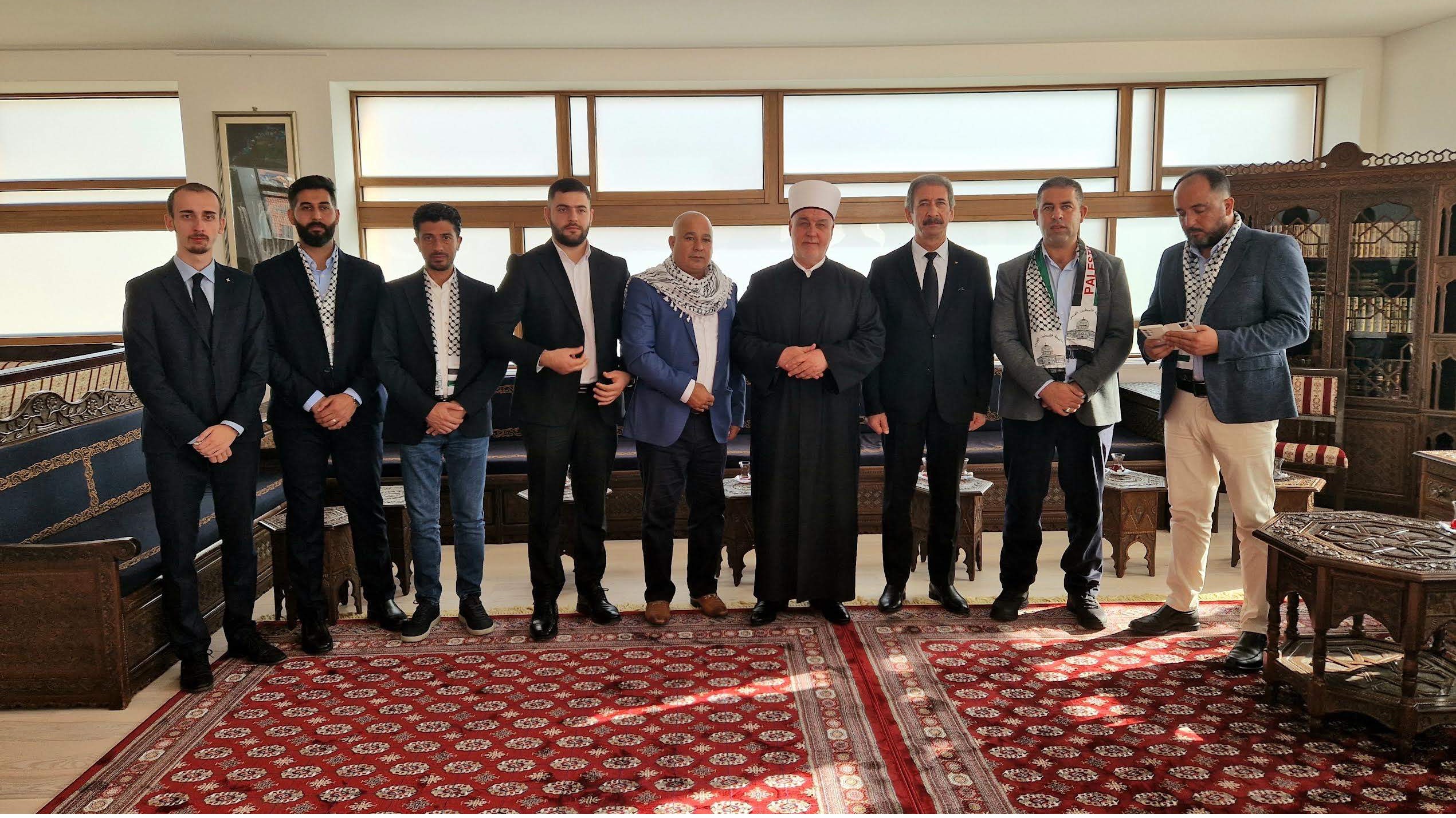 Reisul-ulemu posjetila palestinska omladinska delegacija 