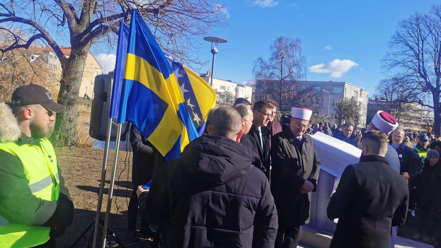 Švedska: Prvi spomenik žrtvama Srebrenice u gradskom parku u Landskroni
