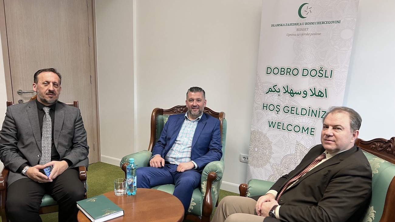 Direktor Uprave za vjerske poslove primio u posjetu sabornika za područje Islamske zajednice Bošnjaka u Australiji