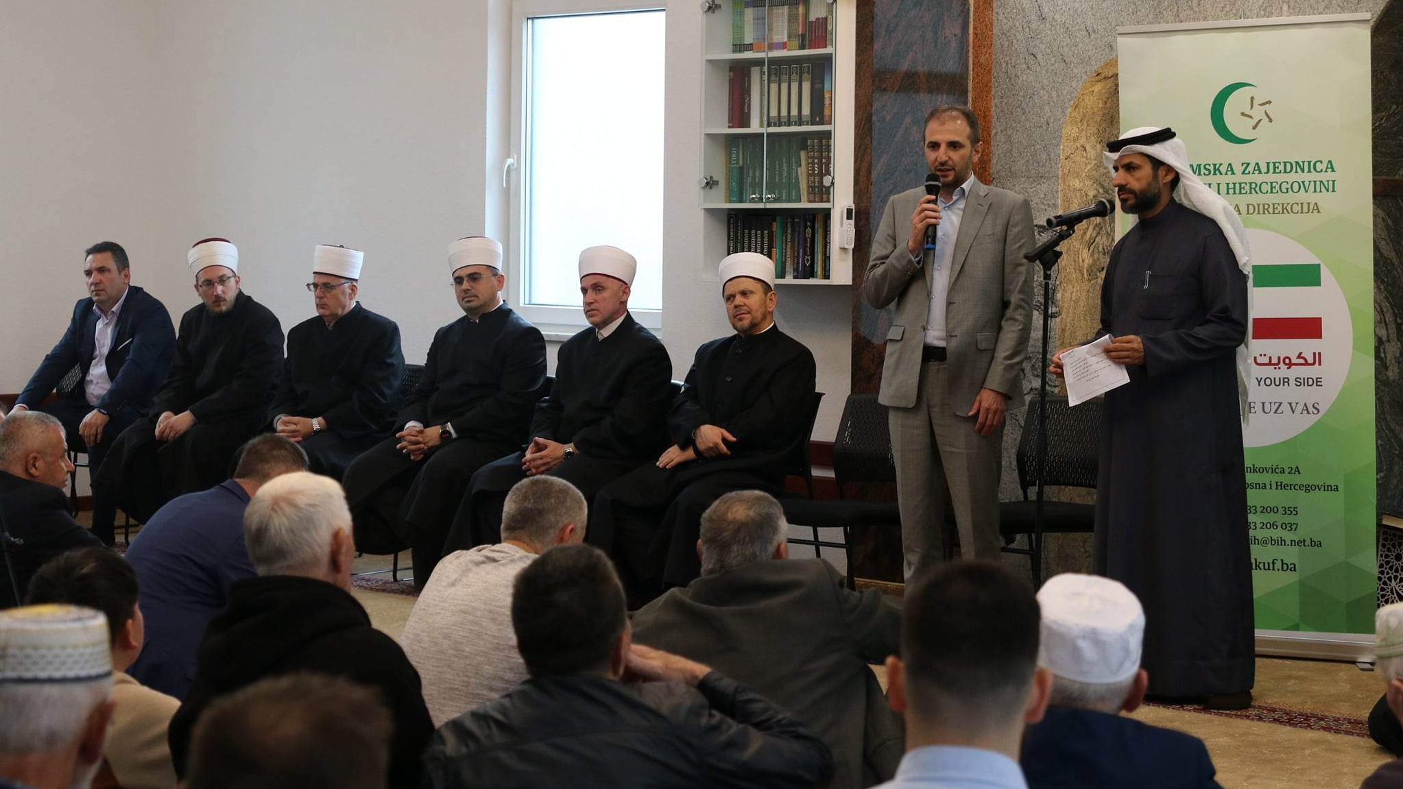 Cazin: Predstavnici vakufskih institucija BiH i Kuvajta svečano otvorili džamiju u Pećigradu (VIDEO)