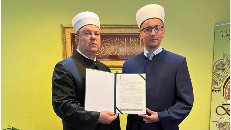 Senad-ef. Kusur novi glavni imam Islamske zajednice Bošnjaka u Austriji
