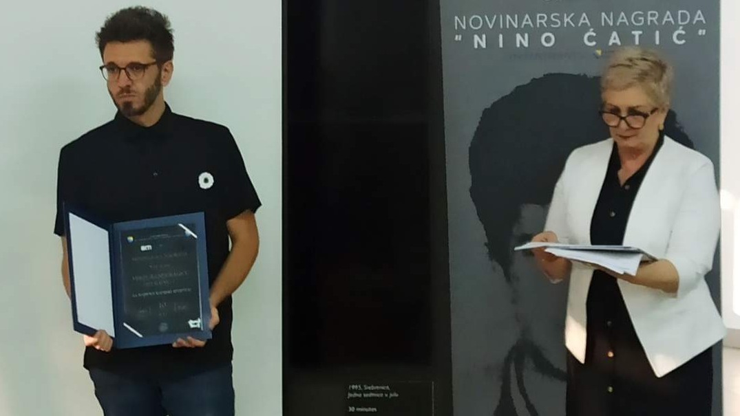 Potočari: Dodijeljena novinarska nagrada "Nino Ćatić"