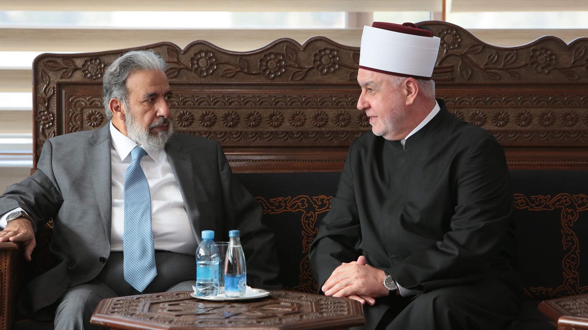 Ministar vakufa i islamskih pitanja Države Katar posjetio reisul-ulemu Husein-ef. Kavazovića (VIDEO)