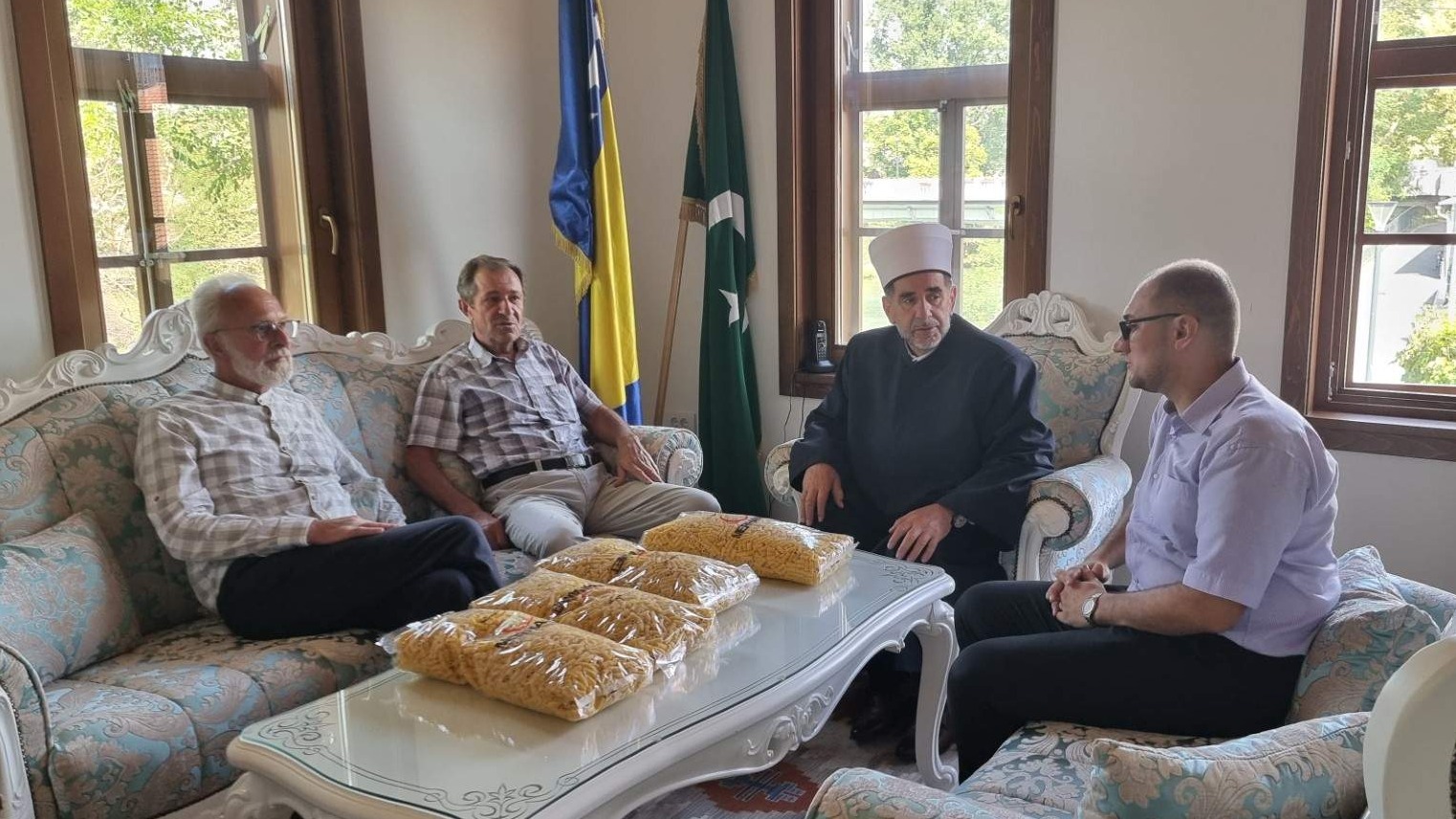 Predstavnici Merhameta u posjeti Muftijstvu banjalučkom