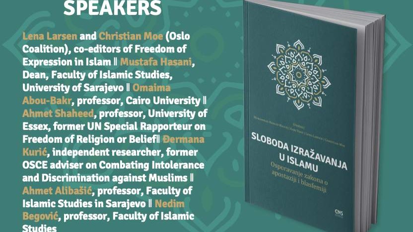  FIN: Seminar i promocija knjige "Sloboda izražavanja u islamu: Osporavanje zakona o apostaziji i blasfemiji" 20. septembra  