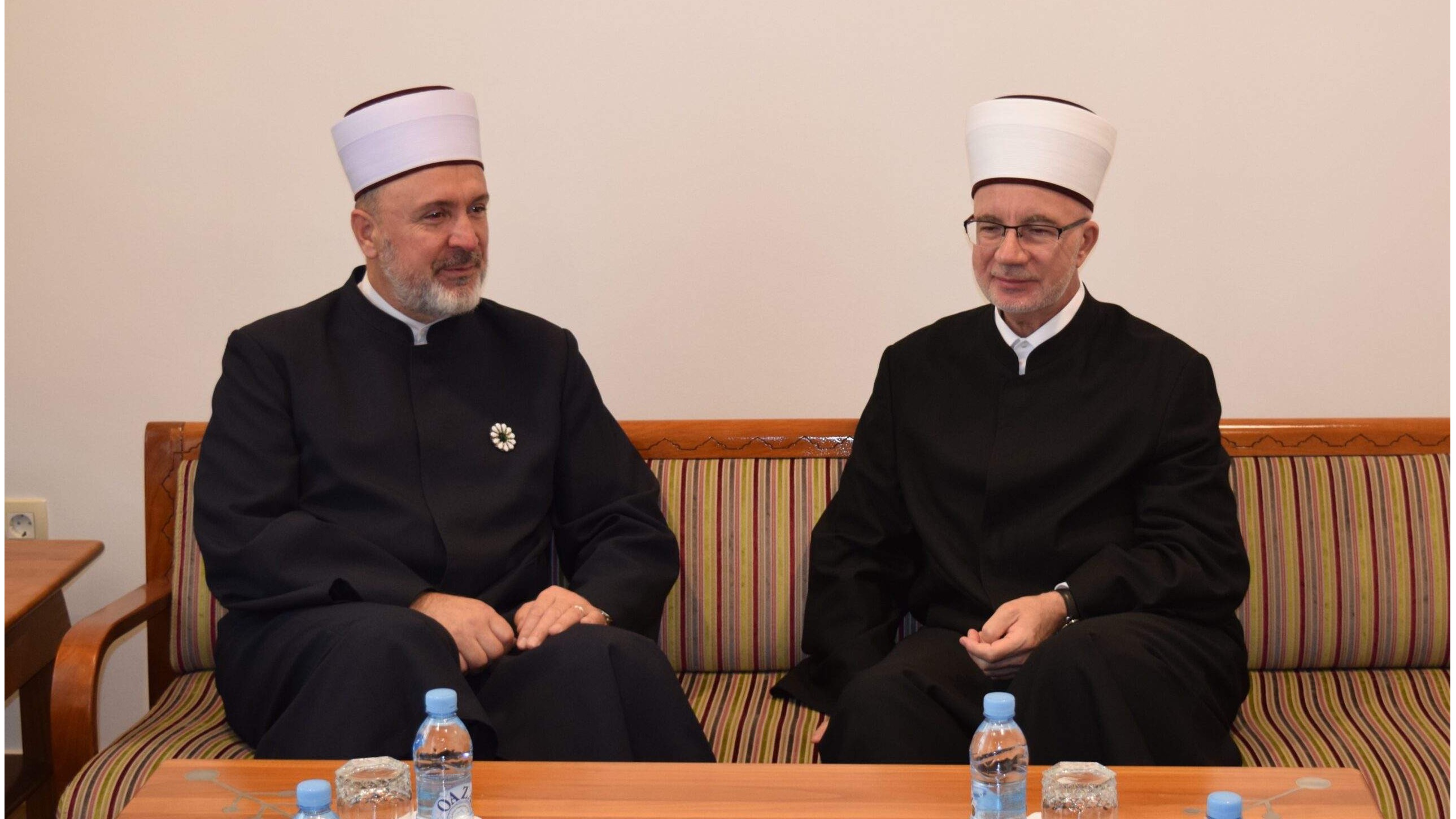 Muftija Fazlović i muftija Adilović razgovarali o iskustvima i saradnji dvaju muftijstava 