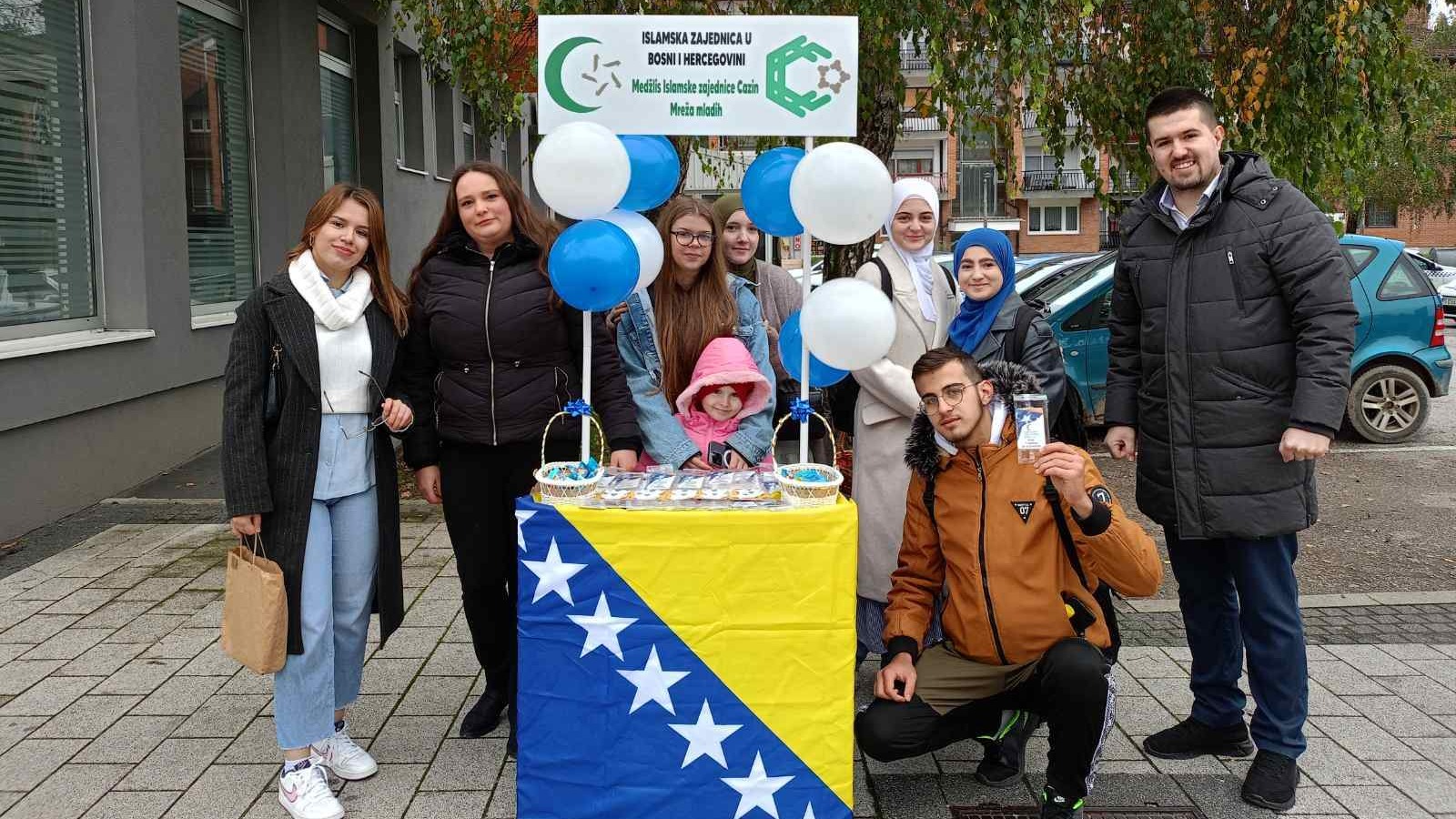 Mreža mladih MIZ Cazin obilježili Dan državnosti Bosne i Hercegovine