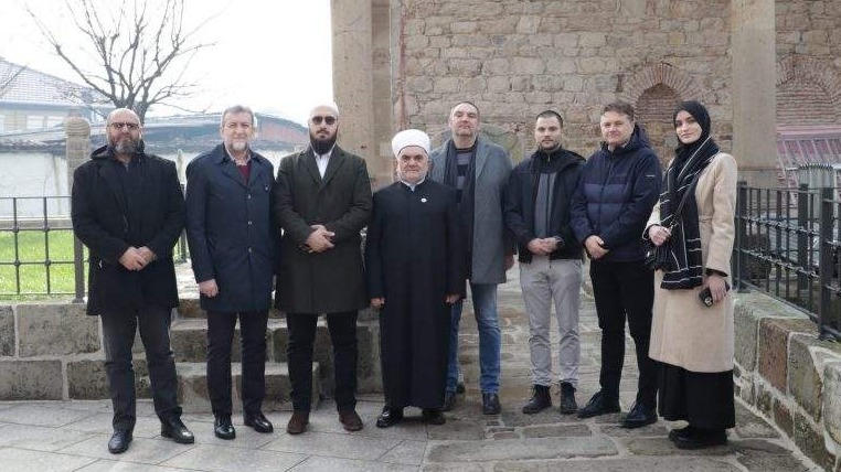 Muftija Dudić obišao radove na Altun alem džamiji