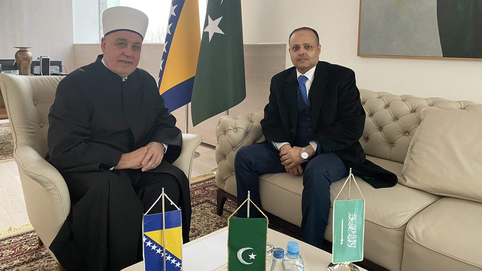 Reisul-ulemu posjetio ambasador Saudijske Arabije