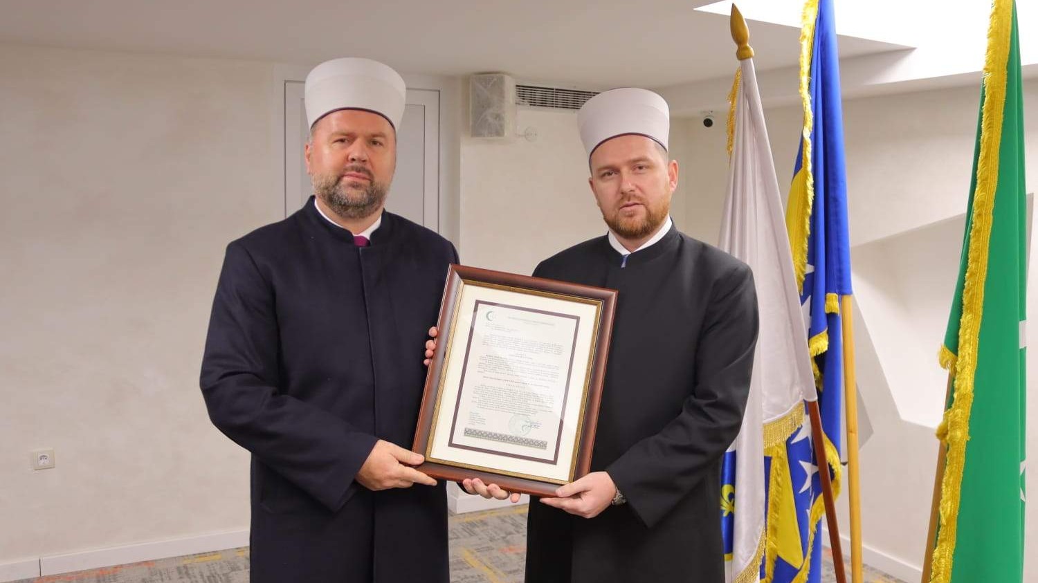 Uručen dekret novom glavnom imamu MIZ Zenica: Današnja svečanost je svjedočanstvo snage Islamske zajednice