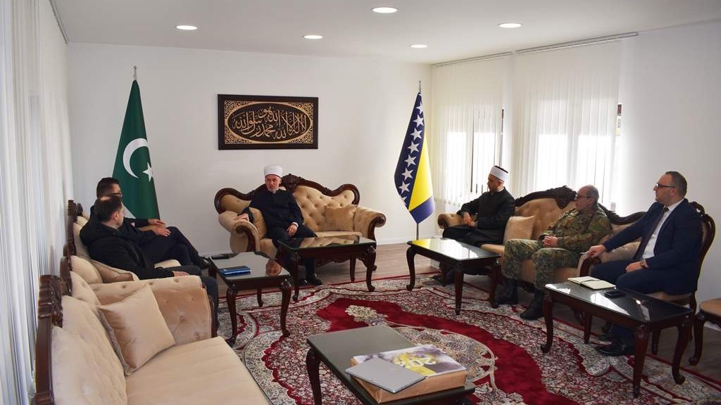 Muftija Kudić razgovarao sa predsjednikom udruženja Ilmijje i ministrom za pitanje boraca USK