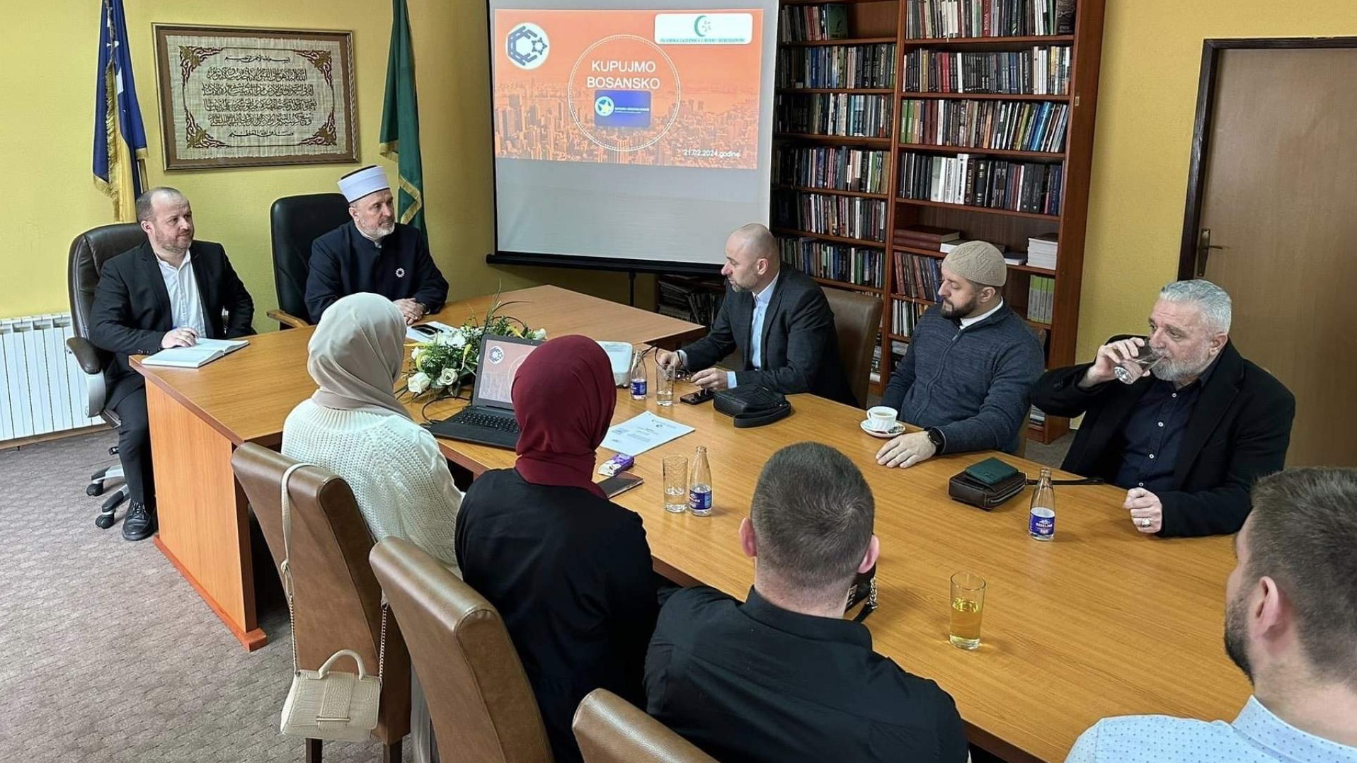 Muftija travnički i premijer Vlade SBK podržali projekat "Kupujmo bosansko"