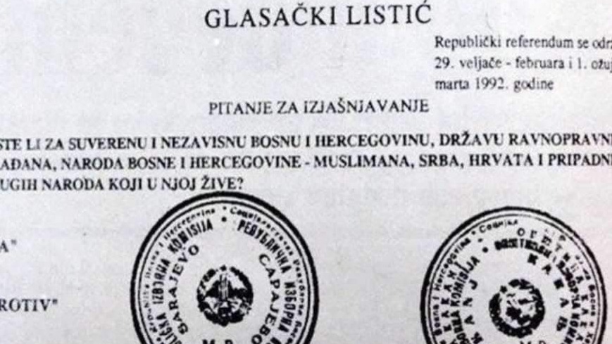 Volja građana opstala i živi: Od provođenja referenduma Bosna i Hercegovina slavi 32. godine nezavisnosti  