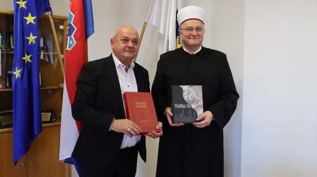 Muftija Hasanović posjetio gradonačelnika Slavonskog Broda