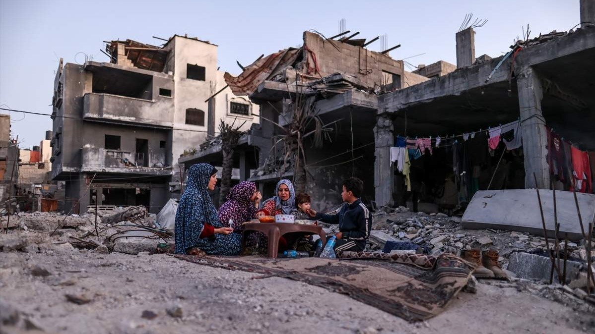 Ramazan u Gazi: Palestinci se iftare na ruševinama svojih domova