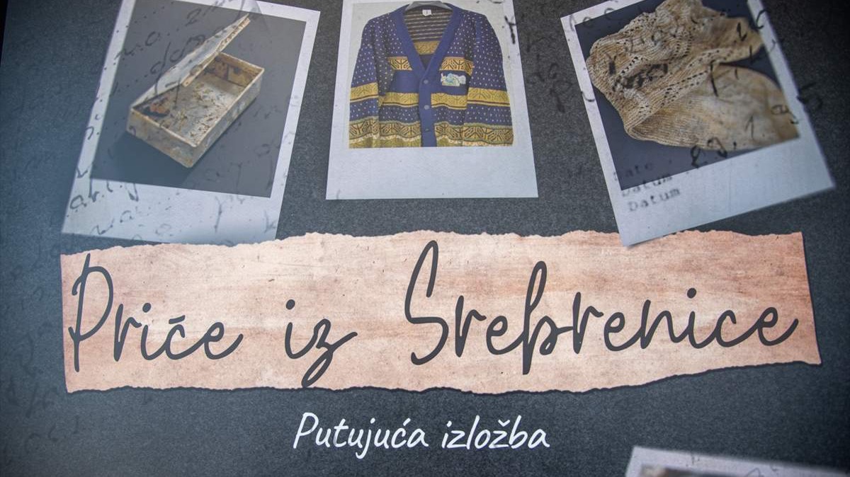 U Podgorici otvorena izložba "Priče iz Srebrenice"