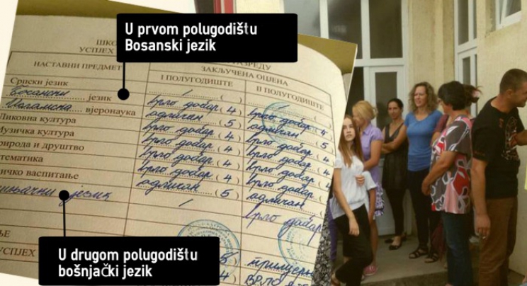 Umjesto Bosanski i u Grapskoj učenicima upisuju bošnjački jezik u đačke knjižice