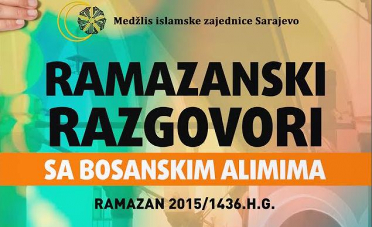MIZ Sarajevo: Ramazanski razgovori sa bosanskim alimima u Carevoj džamiji