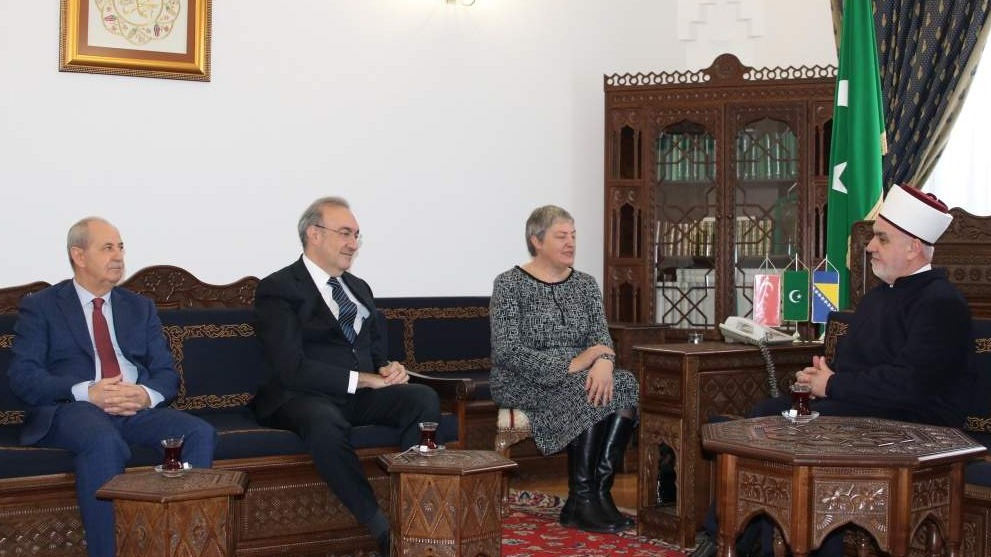 Reisu-l-ulema u oproštajnu posjetu primio atašea za vjerska pitanja u Ambasadi Republike Turske u Bosni i Hercegovini