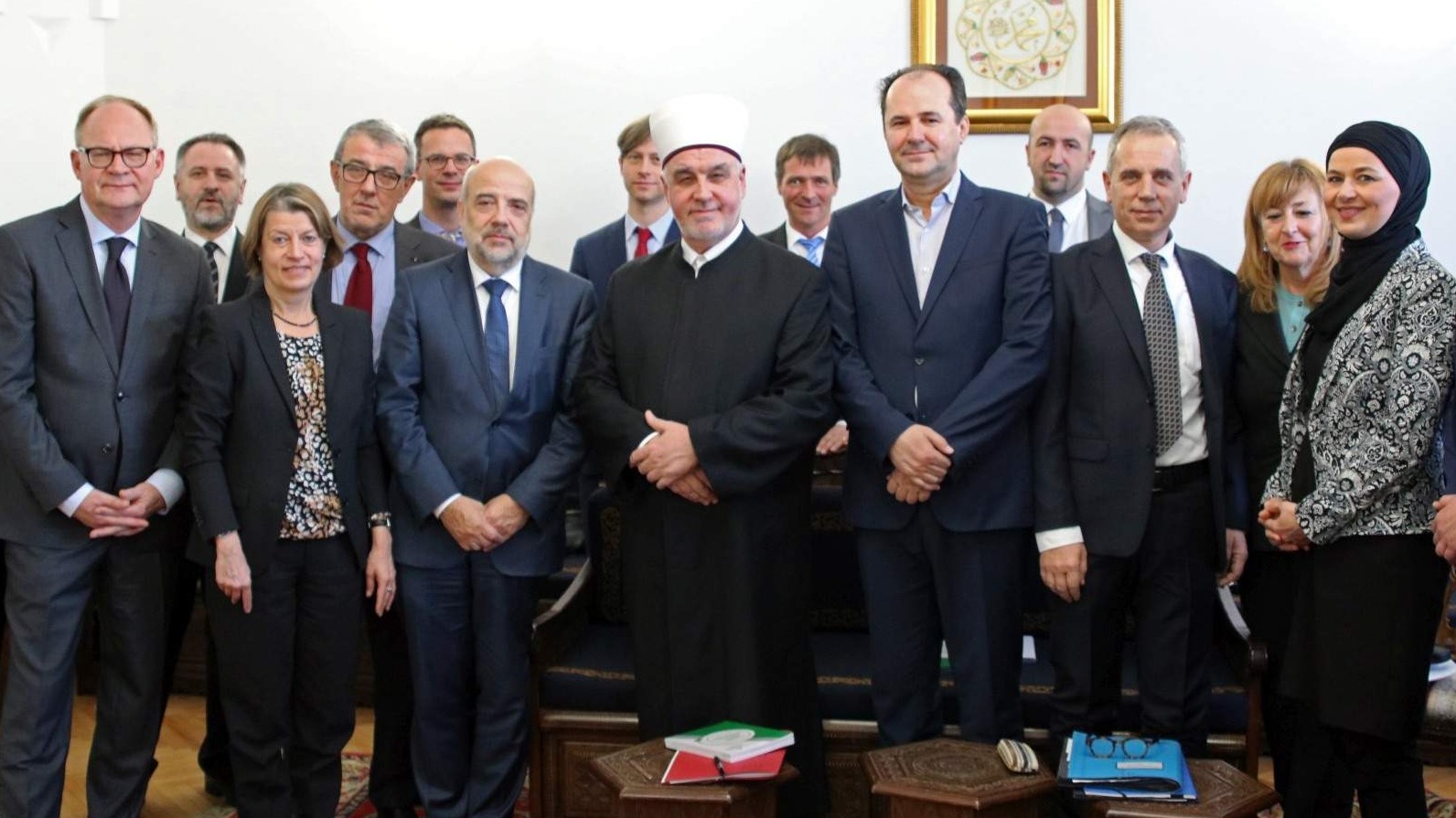 Visoka delegacija SR Njemačke u posjeti reisu-l-ulemi i Islamskoj zajednici u Bosni i Hercegovini