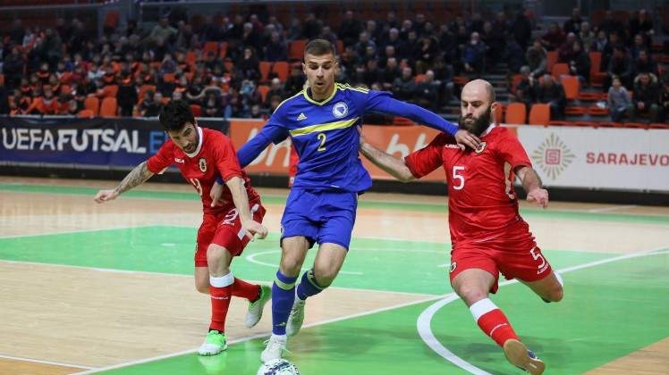 Futsal: BiH nakon prva dva kola uvjerljivo prva u grupi A