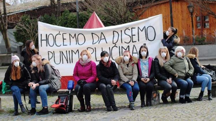 Pogoršanje kvaliteta zraka u Živinicama, Tuzli, poboljšanje u Sarajevu