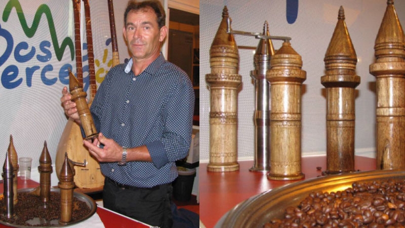 Najslađa je kahva ispržena u šišu i samljevena  u Sadikovom ručnom mlinu