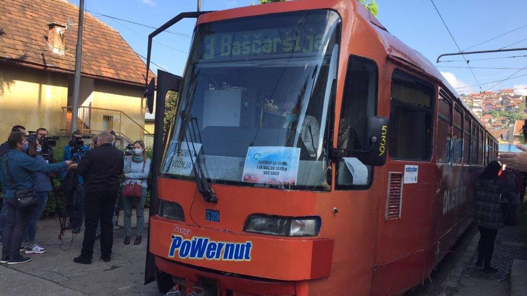 Sarajevo: Krenule probne vožnje tramvaja i trolejbusa