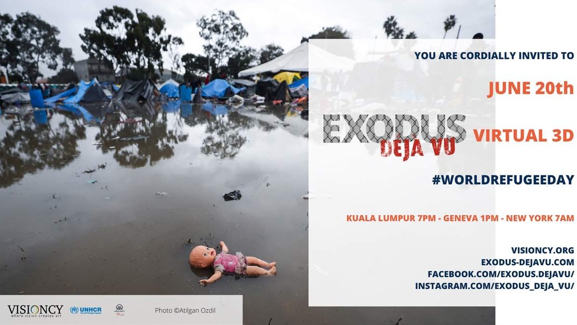 Izložba fotografija o izbjeglicama "Exodus-Deja vu" u digitalnom formatu