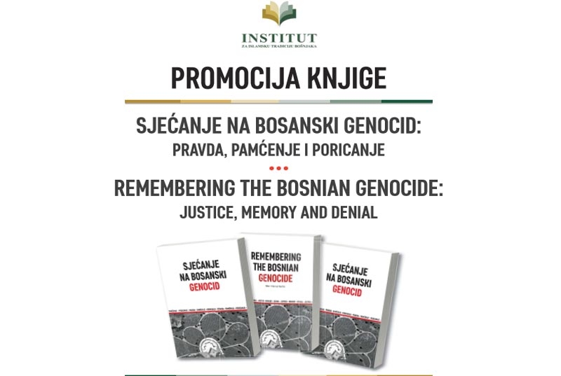 Promocija knjige "Sjećanje na bosanski genocid: pravda, pamćenje i poricanje"