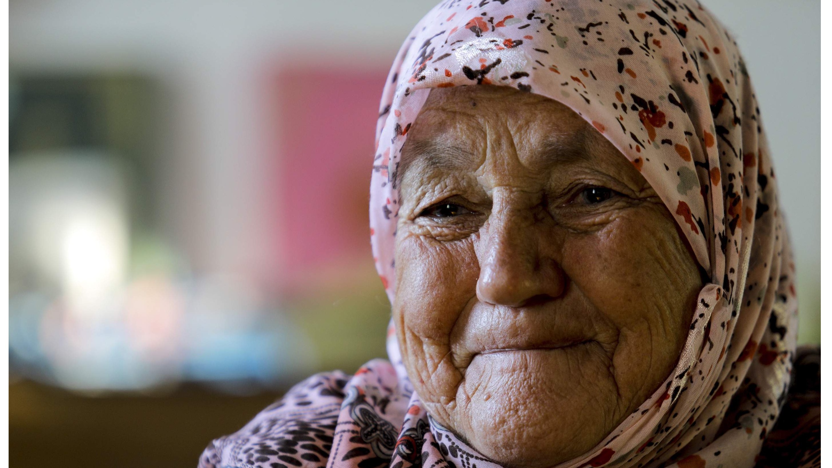Hanifa Đogaz ostala sama u selu u blizini Potočara