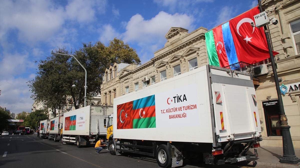TIKA poslala 40 tona pomoći azerbejdžanskim civilima