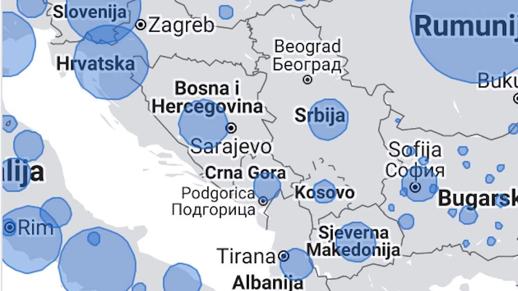 BiH: Zabilježen dnevni rekord od 1.903 nova slučaja zaraze virusom korona
