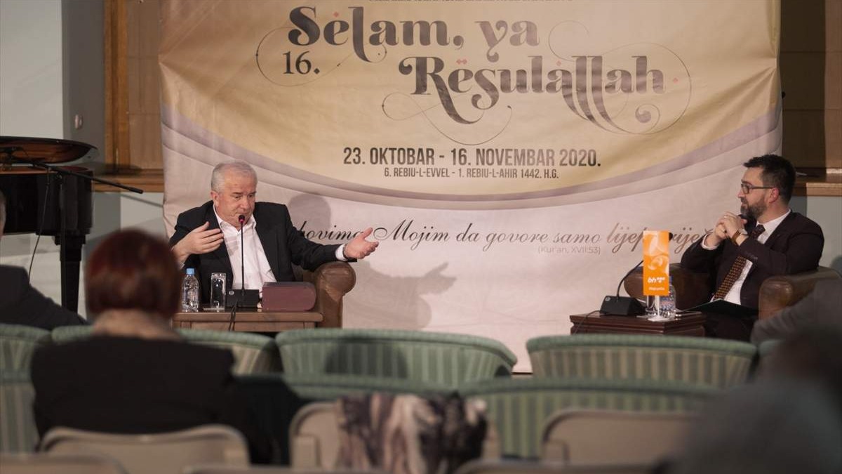 Selam, ya Resulallah 2020: Džemaludin Latić na susretu "Večer sa bošnjačkim pjesnicima"