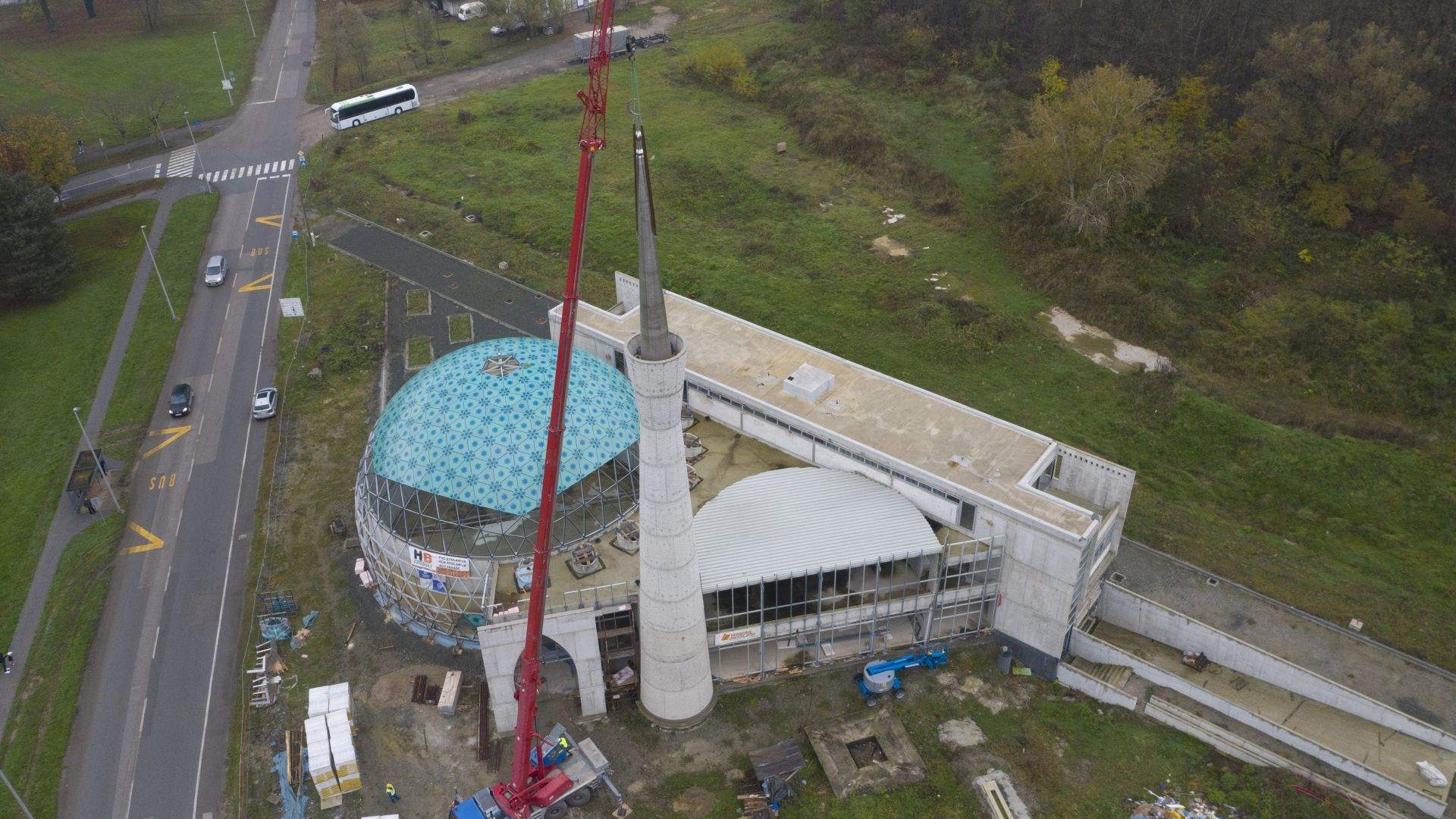 Postavljen alem na munaru IKC u Sisku: Simbol dostojanstva i multikulturalne Hrvatske