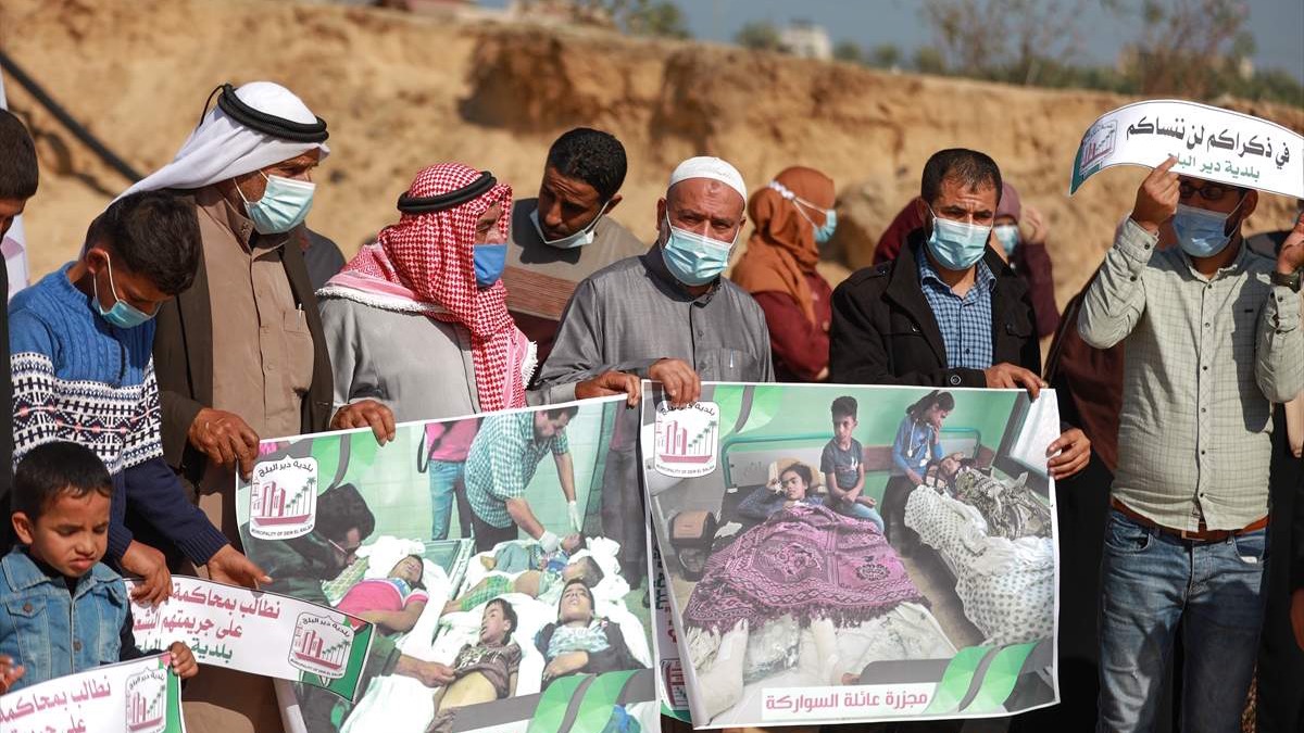 Gaza: Obilježena godišnjica pogibije devetočlane palestinske porodice