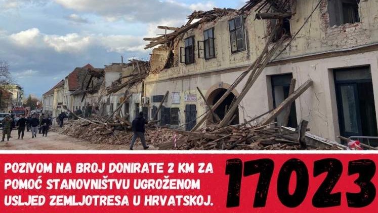 Pomoć za Hrvatsku: Jučer više od 32.000 poziva na humanitarni broj