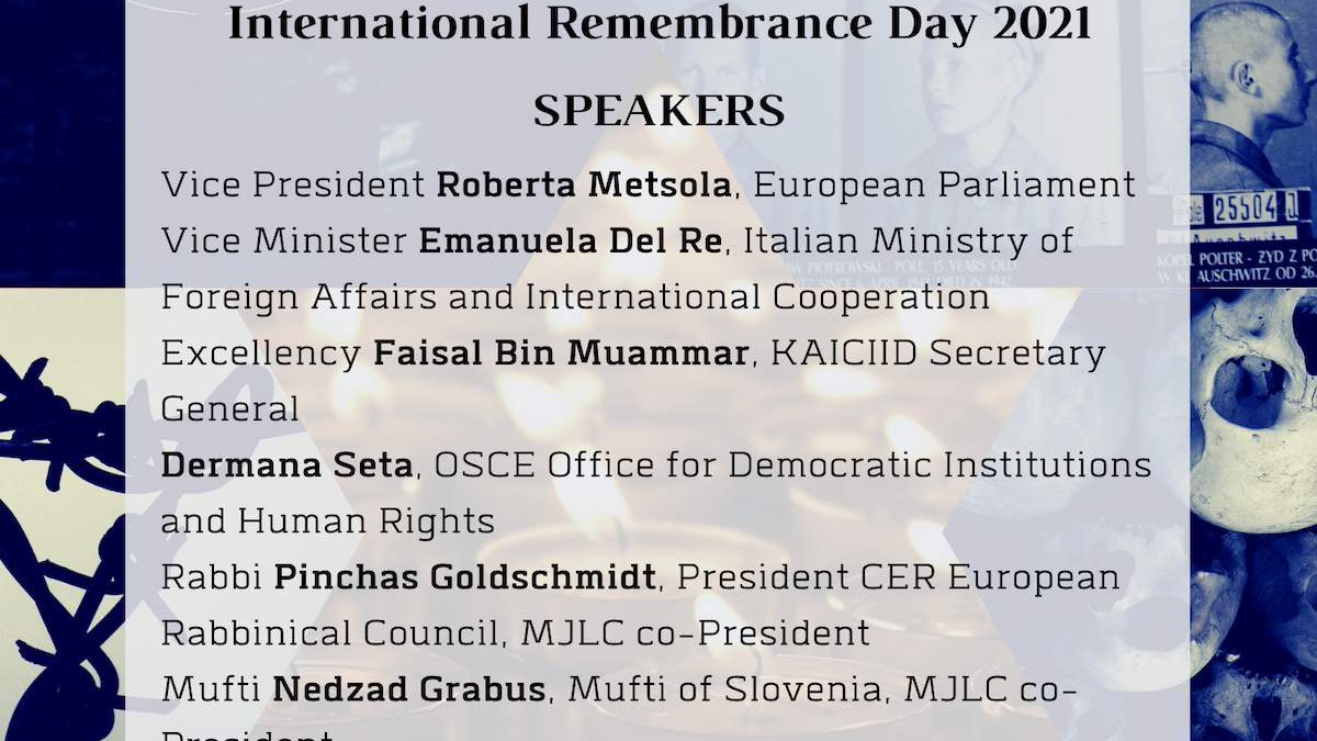 Jevreji i muslimani Evrope zajedno obilježavaju Međunarodni Dan sjećanja na stradanje Jevreja u Drugom Svjetskom ratu