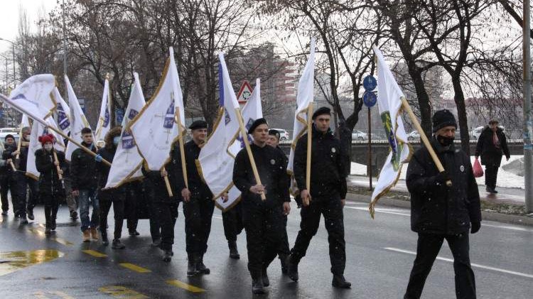 Zenica - Bivši saborci protestirali zbog presude generalu Mahmuljinu