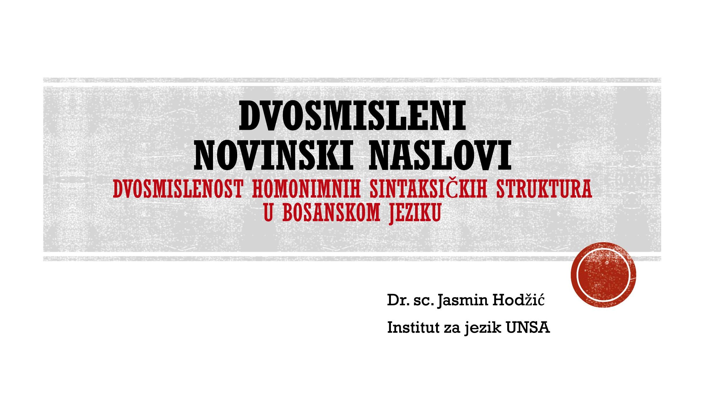 Nastavljena edukacija o bosanskom jeziku u medijima Islamske zajednice