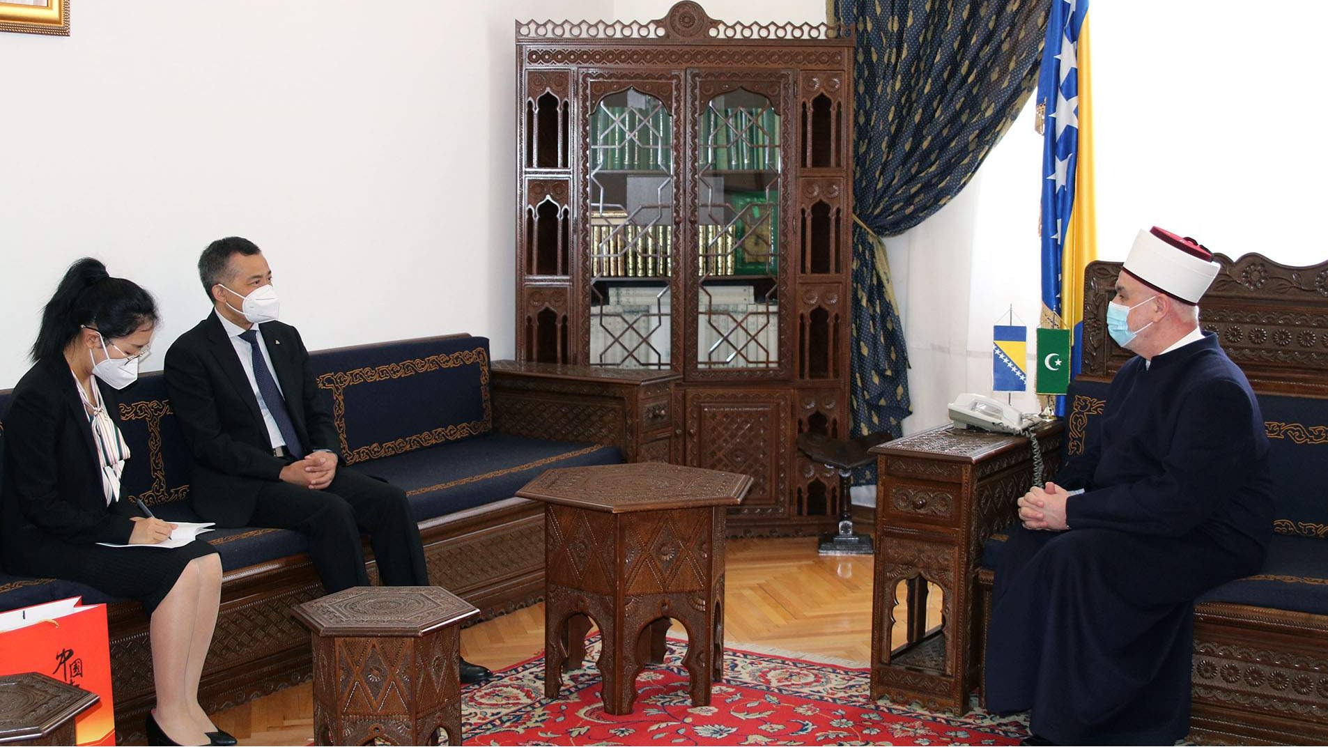 Reisu-l-ulemu posjetio kineski ambasador u Bosni i Hercegovini
