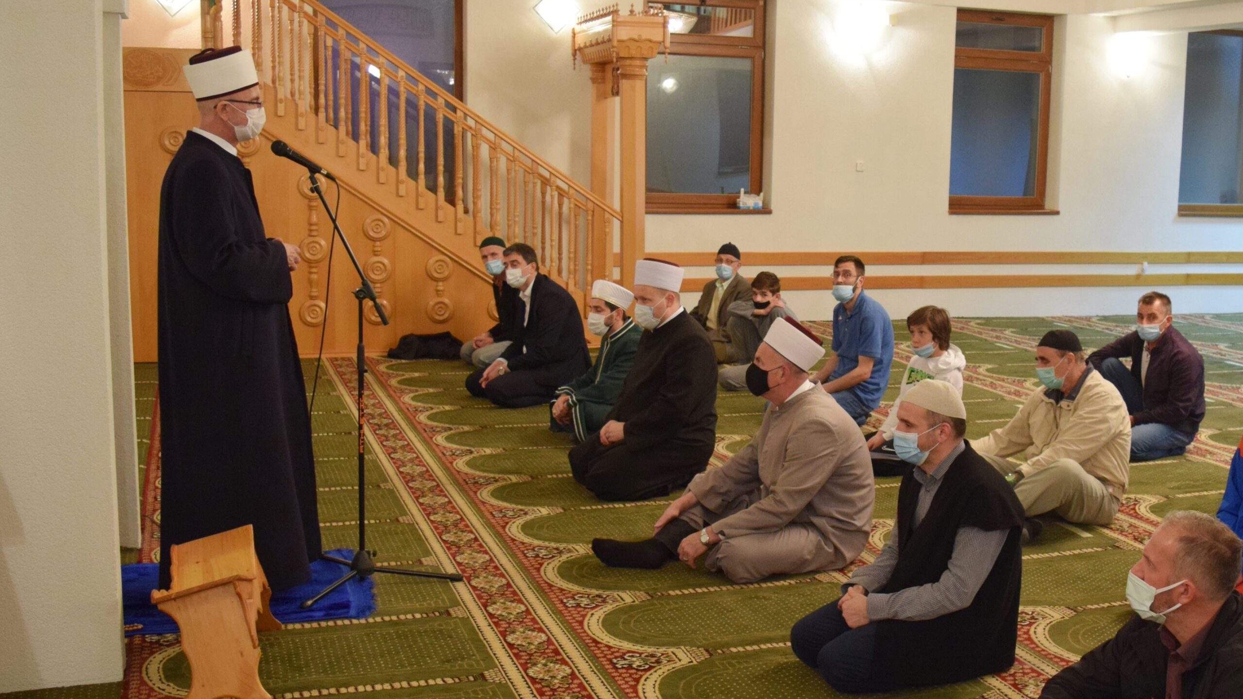 Tuzlanski i Goraždanski muftija posjetili Medžlis Islamske zajednice Zvornik