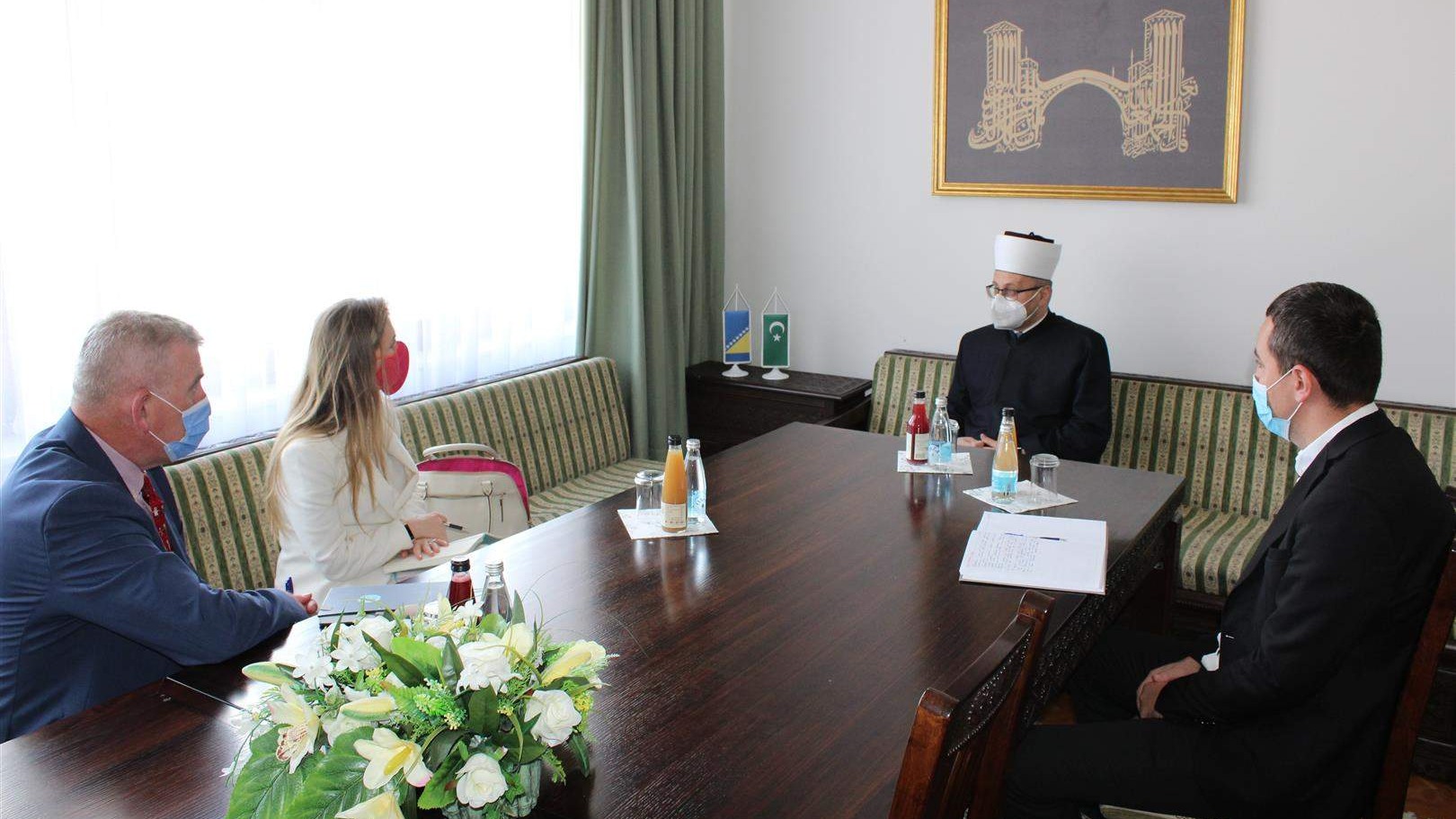 Delegacija ambasade SAD u posjeti Muftijstvu mostarskom